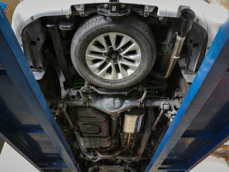 aFe POWER Vulcan Series 2-1/2 pulgadas 304SS Escape Cat-Back 10-21 Lexus GX460 V8-4.6L con punta negra