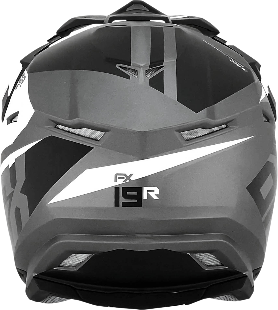 Casco AFX FX-19R - Racing - Gris escarcha - Pequeño 0110-7073