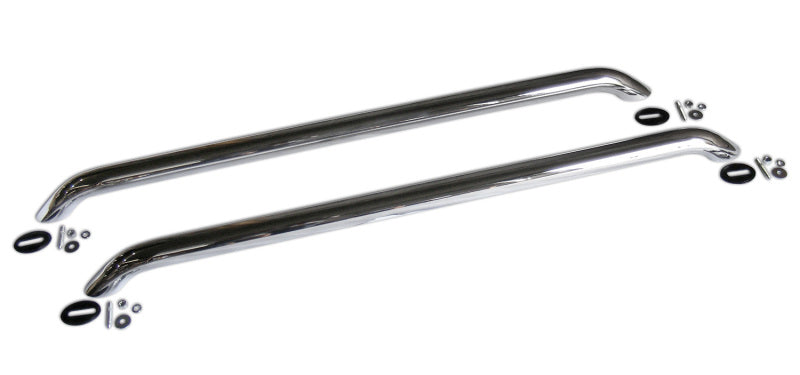 Go Rhino Bed Rails - 47 1/2in Long - w/o Base Plates - Chrome 8048UC