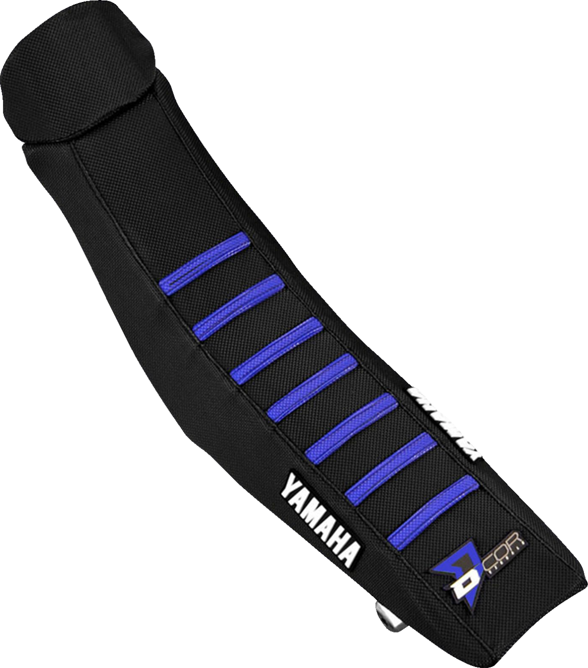 Funda de asiento D'COR VISUALS - Negra con nervaduras azules - YZ '22-'23 30-50-141