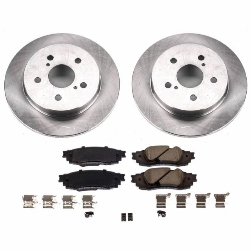 Power Stop 2019 Lexus ES350 Rear Autospecialty Brake Kit KOE8333