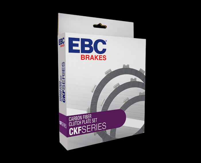 Ebc Carbon Fiber Motorcycle Clutchfriction Plate Kit 164333