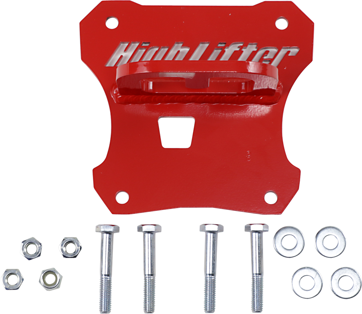 HIGH LIFTER Rear Tow Hook - Red - Polaris RZR 4 XP/1000/turbo 2014-2016 TOWHK-RZR1-R