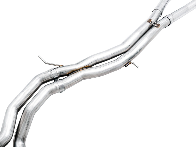 AWE Tuning Audi B9.5 RS5 Sportback Non-Resonated Track Edition Exhaust - RS-Style Diamond Blk Tips 3020-33124