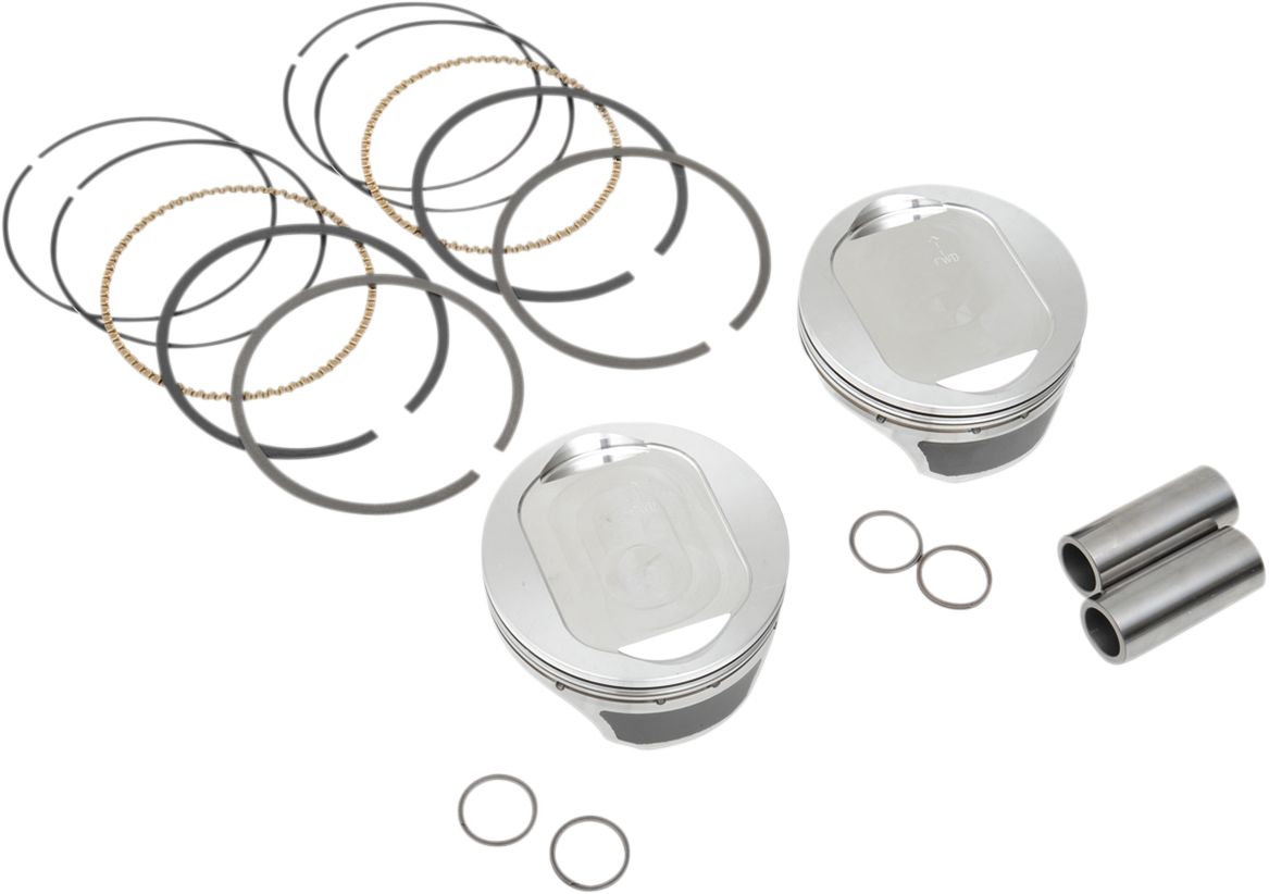 KB PERFORMANCE Forged Piston Kit - Twin Cam KB660C.005