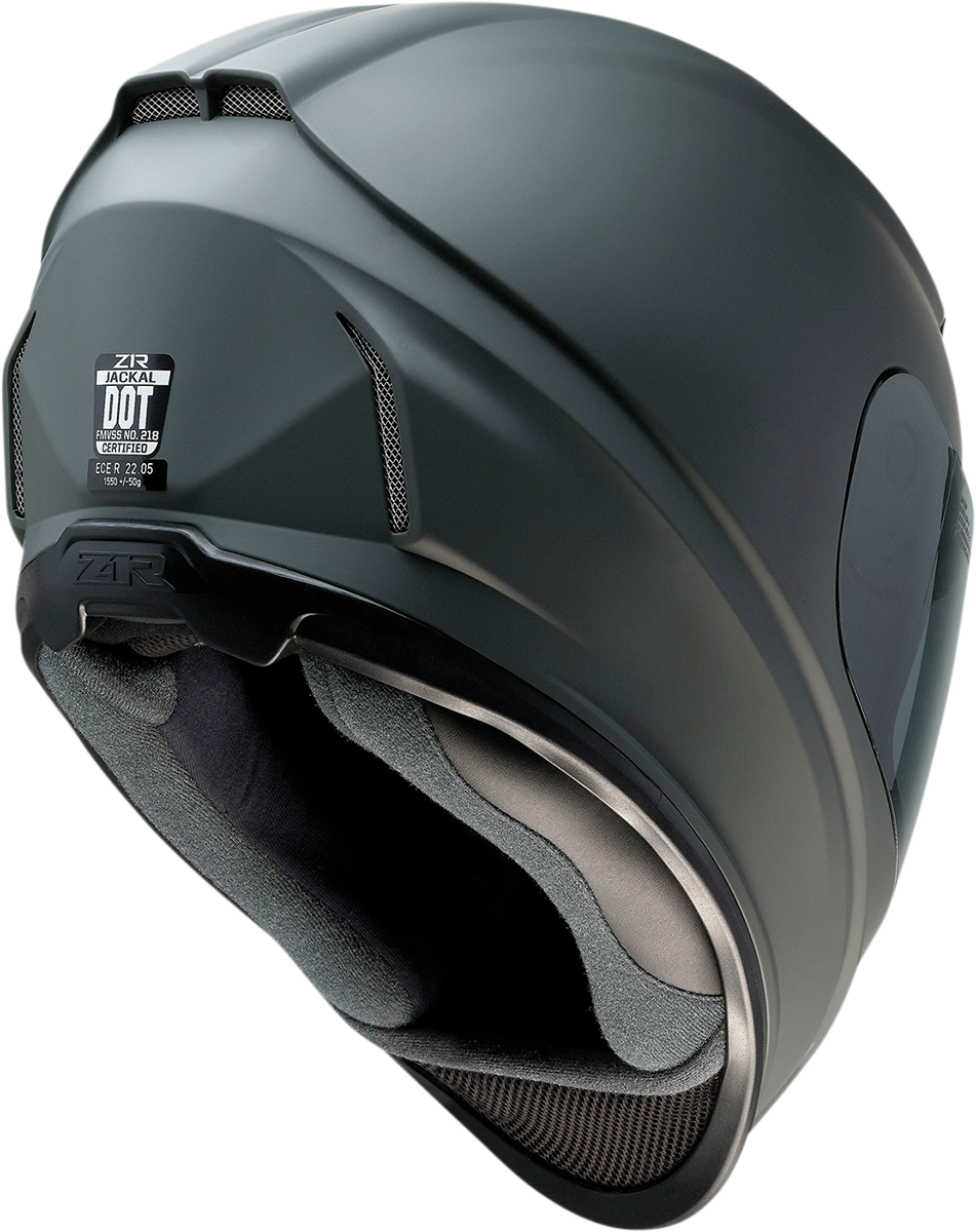 Z1R Jackal Helm - Grundierungsgrau - Rauch - Mittel 0101-14001