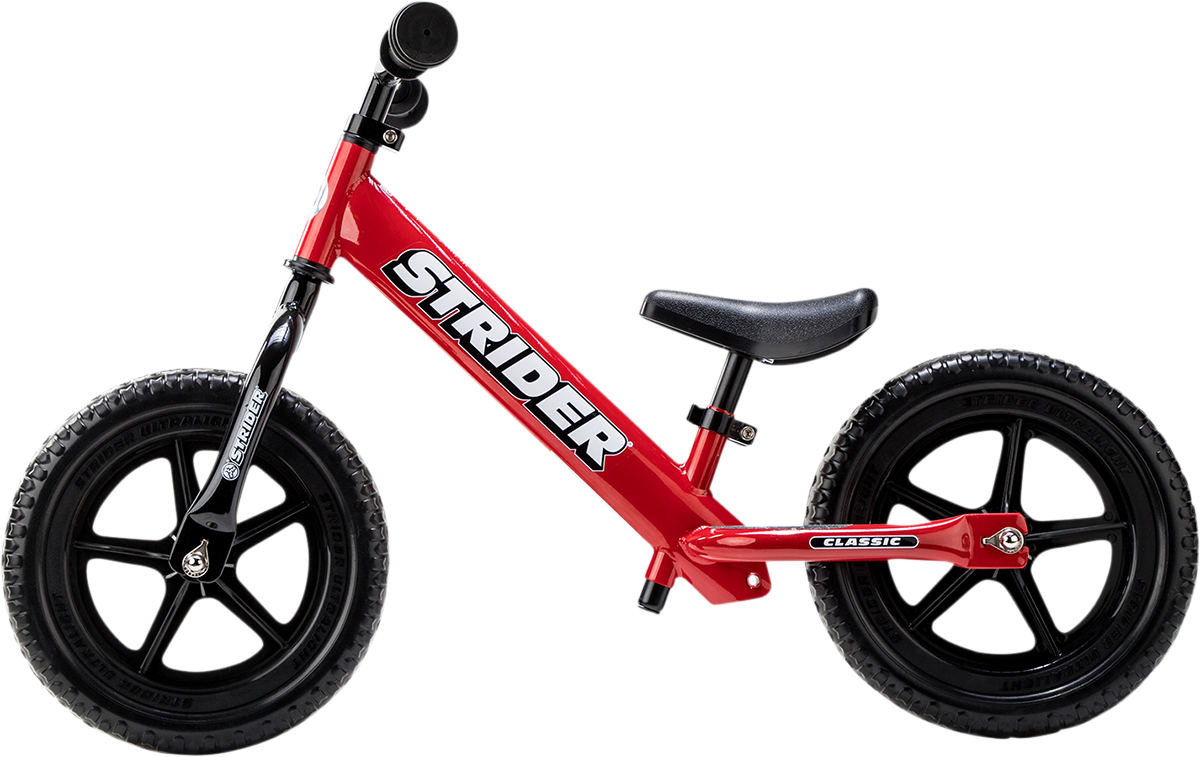 STRIDER 12" Classic Balance Bike - Red ST-M4RD