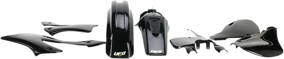 UFO Ersatz-Bodykit Schwarz KX 125/250 1999-2002 KAKIT200-001