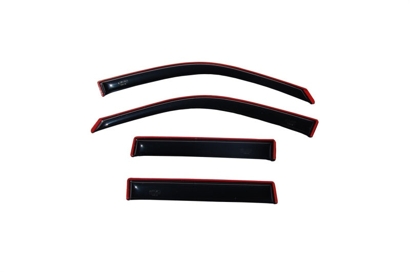 AVS 11-18 Nissan Juke Ventvisor In-Channel Front & Rear Window Deflectors 4pc - Smoke 194378