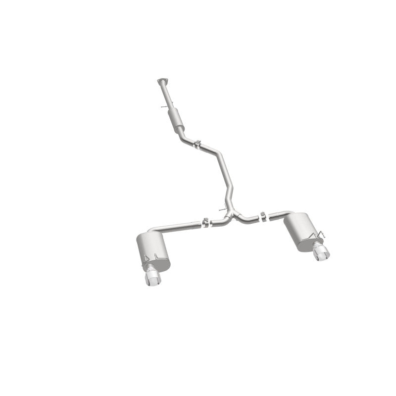 MagnaFlow Sys C/B 2015 Honda Accord 3.5L V6 2.5in SS Dual Split Rear Polished 4.5 Tip 19181