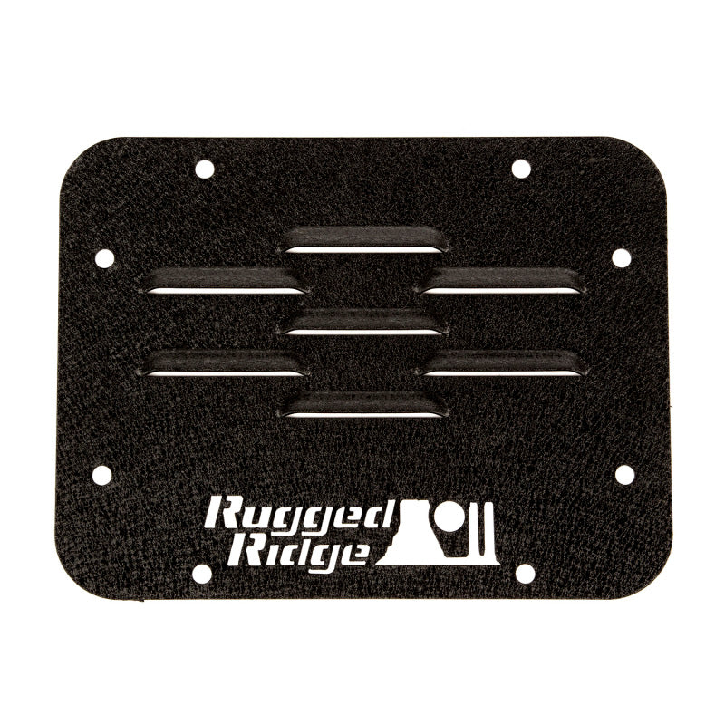 Rugged Ridge Tire Carrier Delete Plate 07-18 Jeep Wrangler JK 11586.1