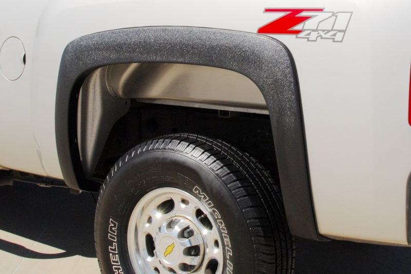 Lund 07-13 Chevy Silverado 1500 SX-Sport Style Smooth Elite Series Fender Flares - Black (2 Pc.) SX106SB