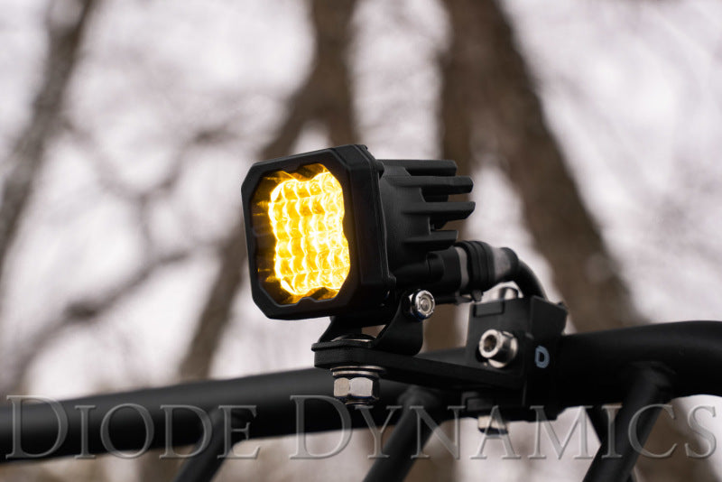 Diode Dynamics Stage Series C1 LED Pod Pro - Yellow Wide Standard ABL (Pair) DD6458P