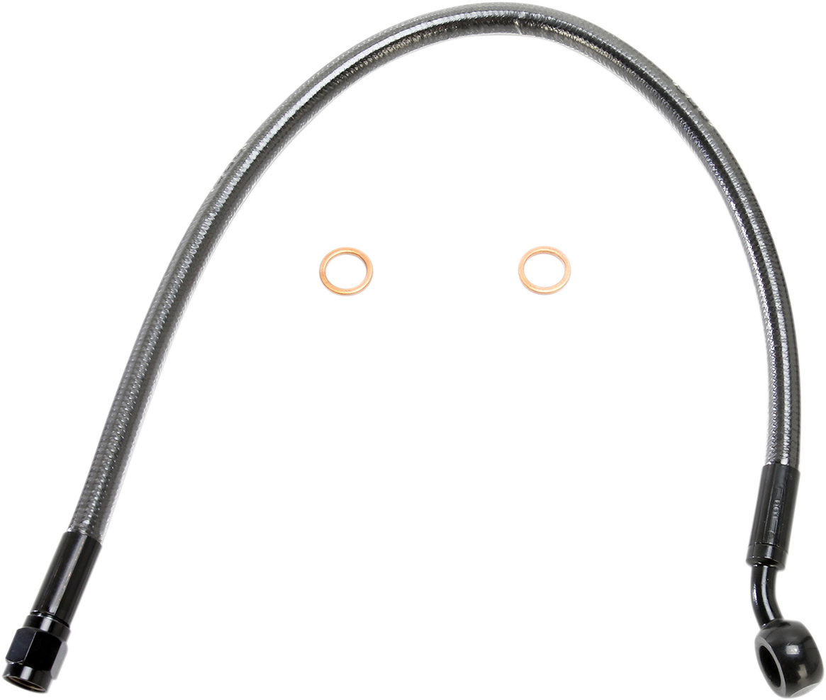 MAGNUM Bremsleitung - 10 mm-35 - 17" - Schwarz Perlmutt AS47117