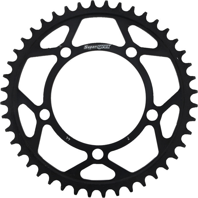 SUPERSPROX Rear Sprocket Steel 44t-525 Blk Bmw RFE-7-44-BLK