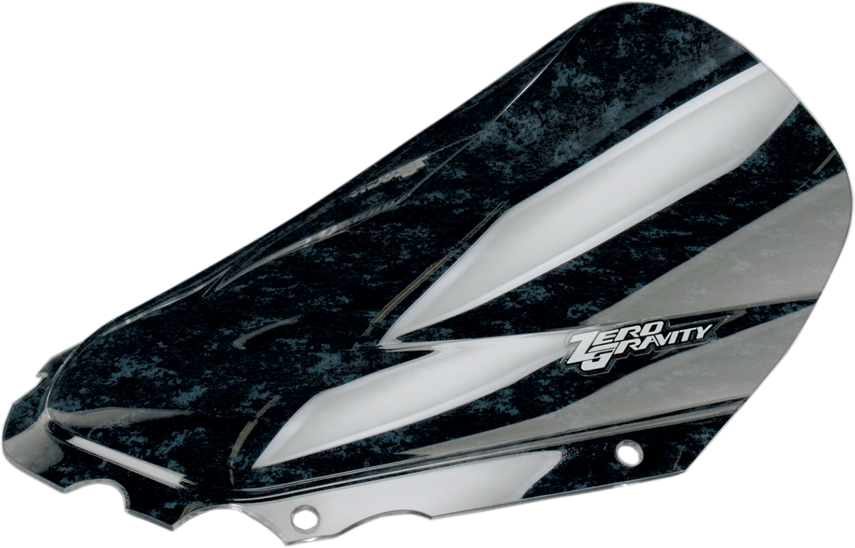 Parabrisas de doble burbuja de gravedad cero - Transparente - KLR 16-206-01