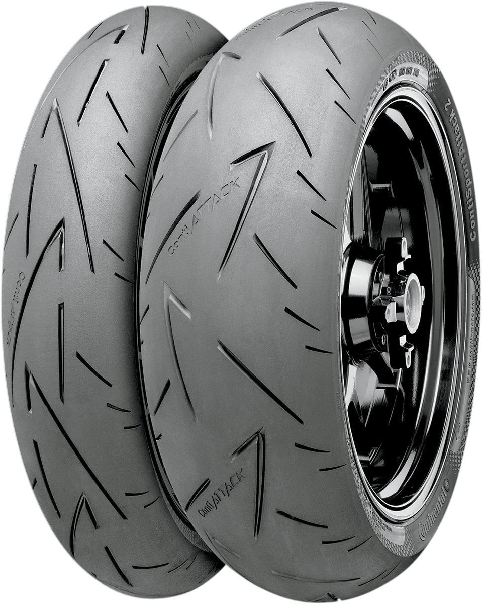 Neumático CONTINENTAL - ContiSportAttack 2 - Trasero - 190/50ZR17 - (73W) 2440270000