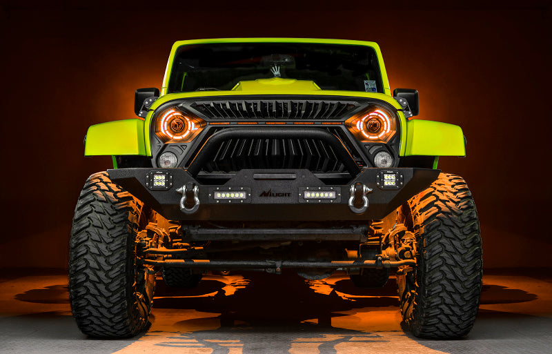 ORACLE Lighting 07-18 Jeep Wrangler JK Oculus 7in. ColorSHIFT Bi-LED Projector Headlights 5876-504