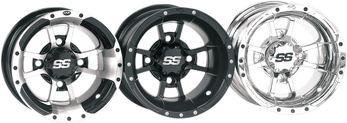 Rueda deportiva ITP SS Alloy SS112 - Trasera - Negra - 9x8 - 4/110 - 3+5 0928385536B