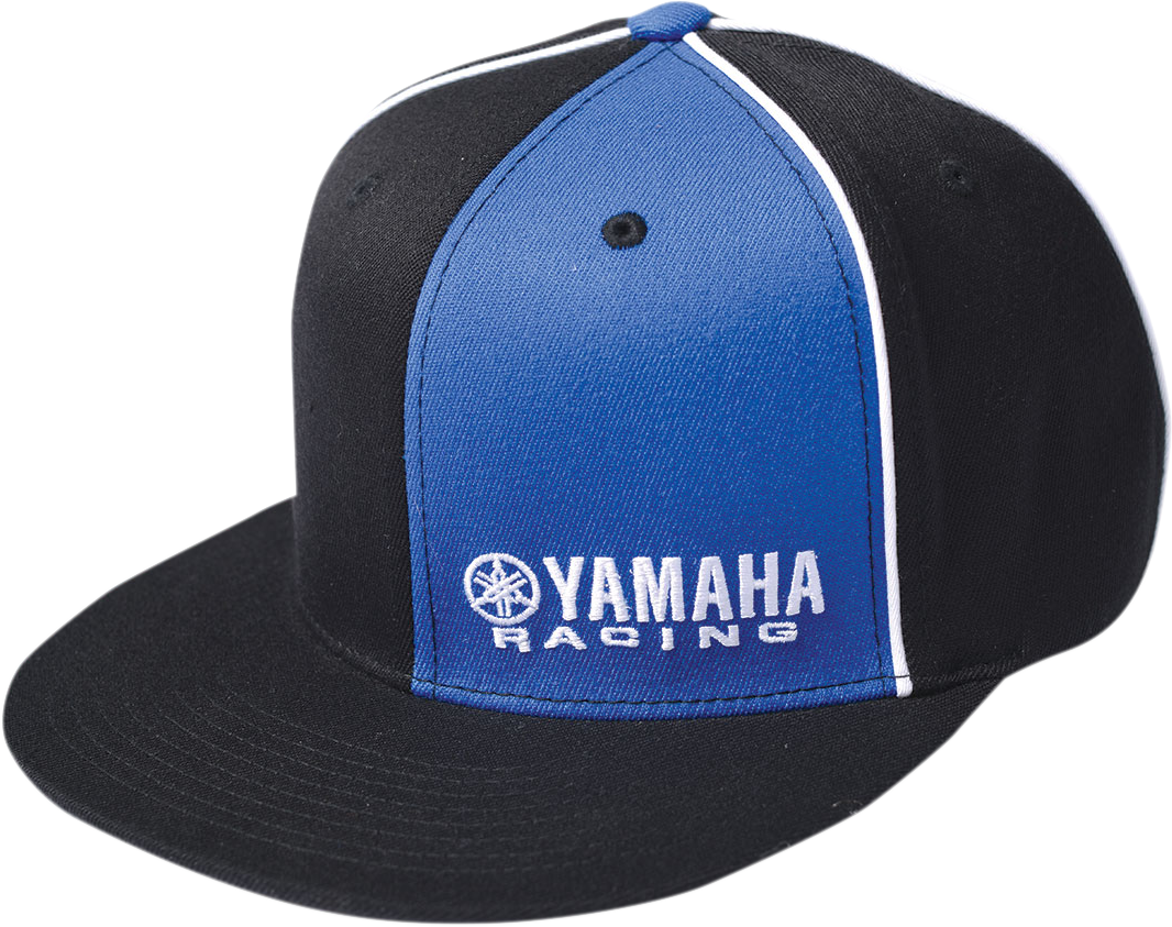 FACTORY EFFEX Yamaha Racing Flexfit® Mütze - Schwarz/Blau - Large/XL 12-88076