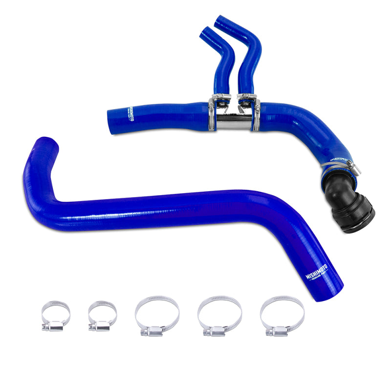 Mishimoto 11-14 Ford F-150 3.5L EcoBoost / 2.7L V6 Silicone Coolant Hose Kit - Blue MMHOSE-F35T-11BL