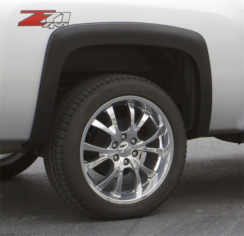Lund 07-13 Chevy Silverado 1500 SX-Sport Style Smooth Elite Series Fender Flares - Black (2 Pc.) SX106SB