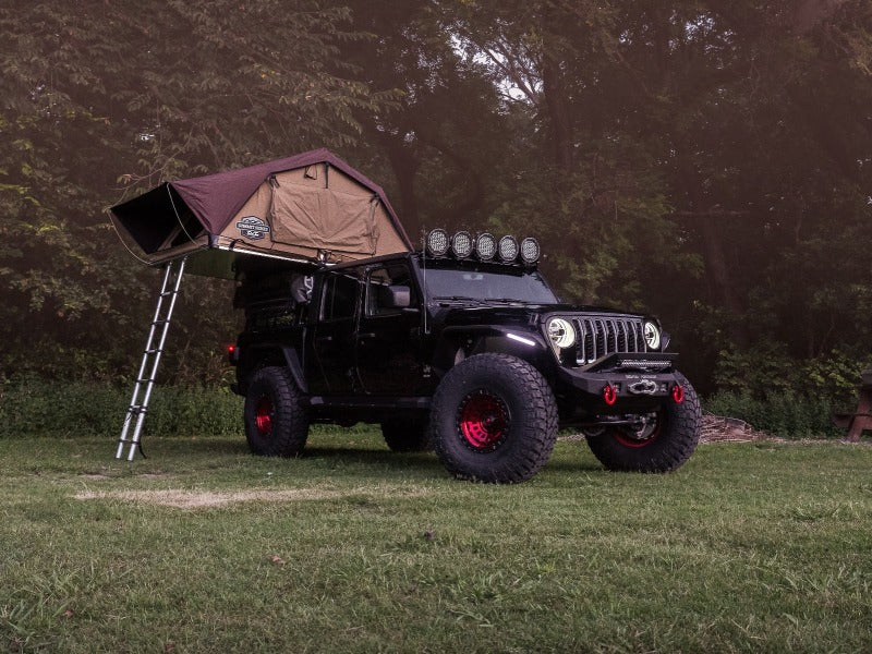 Road Armor Universal 5ft Bed TRECK Adj Bed Rack - Tex Blk (w/o Brackets) 500BRS52B