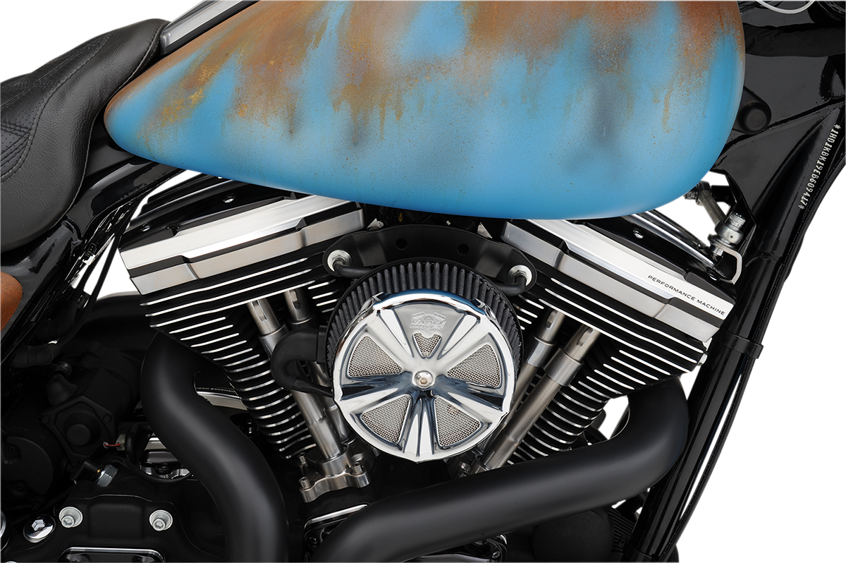 PERFORMANCE MACHINE (PM) Kipphebelgehäuse - gewellt - Kontrastschnitt 0177-2021-BM