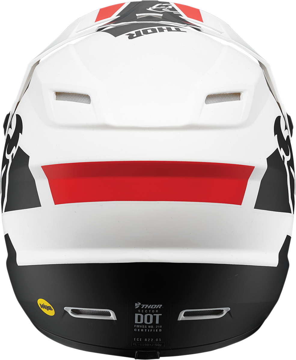 Casco THOR Youth Sector - Split - MIPS - Blanco/Negro - Grande 0111-1361