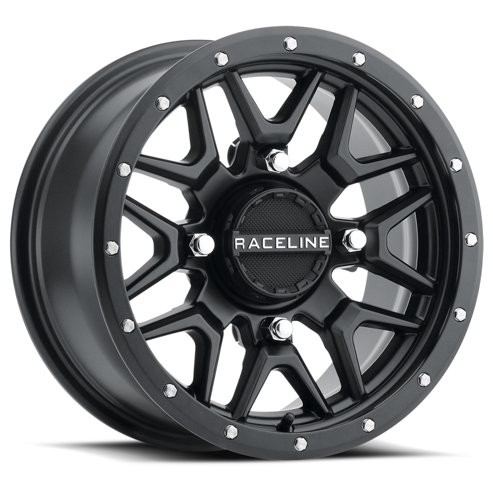 RACELINE Kurbelfelge 15x7 4/156 5+2 (+10mm) Schwarz A94B-57056+10