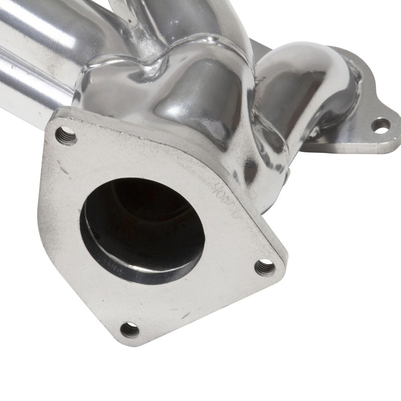 BBK 99-04 GM Truck SUV 4.8 5.3 Shorty Tuned Length Exhaust Headers - 1-3/4 Silver Ceramic 40050