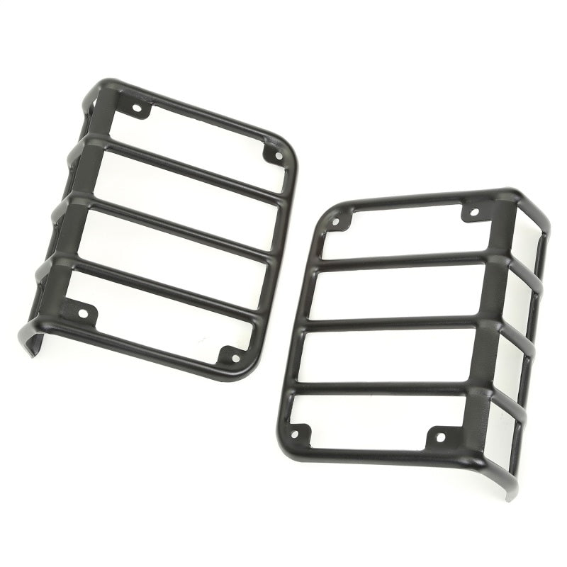 Rugged Ridge 07-18 Jeep Wrangler Textured Black Tail Light Euro Guards 11226.11