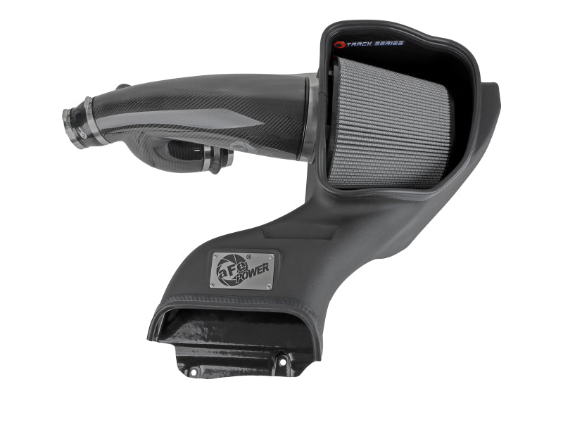aFe 17-20 Ford F-150/Raptor Track Series Carbon Fiber Cold Air Intake System With Pro DRY S Filters 57-10010D