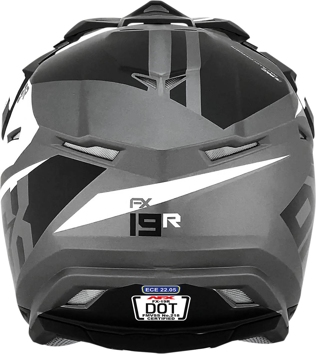 Casco AFX FX-19R - Racing - Gris escarcha - Pequeño 0110-7073