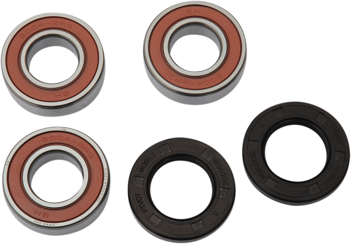 PIVOT WORKS Wheel Bearing Kit - Rear - Kawasaki PWRWK-K07-521