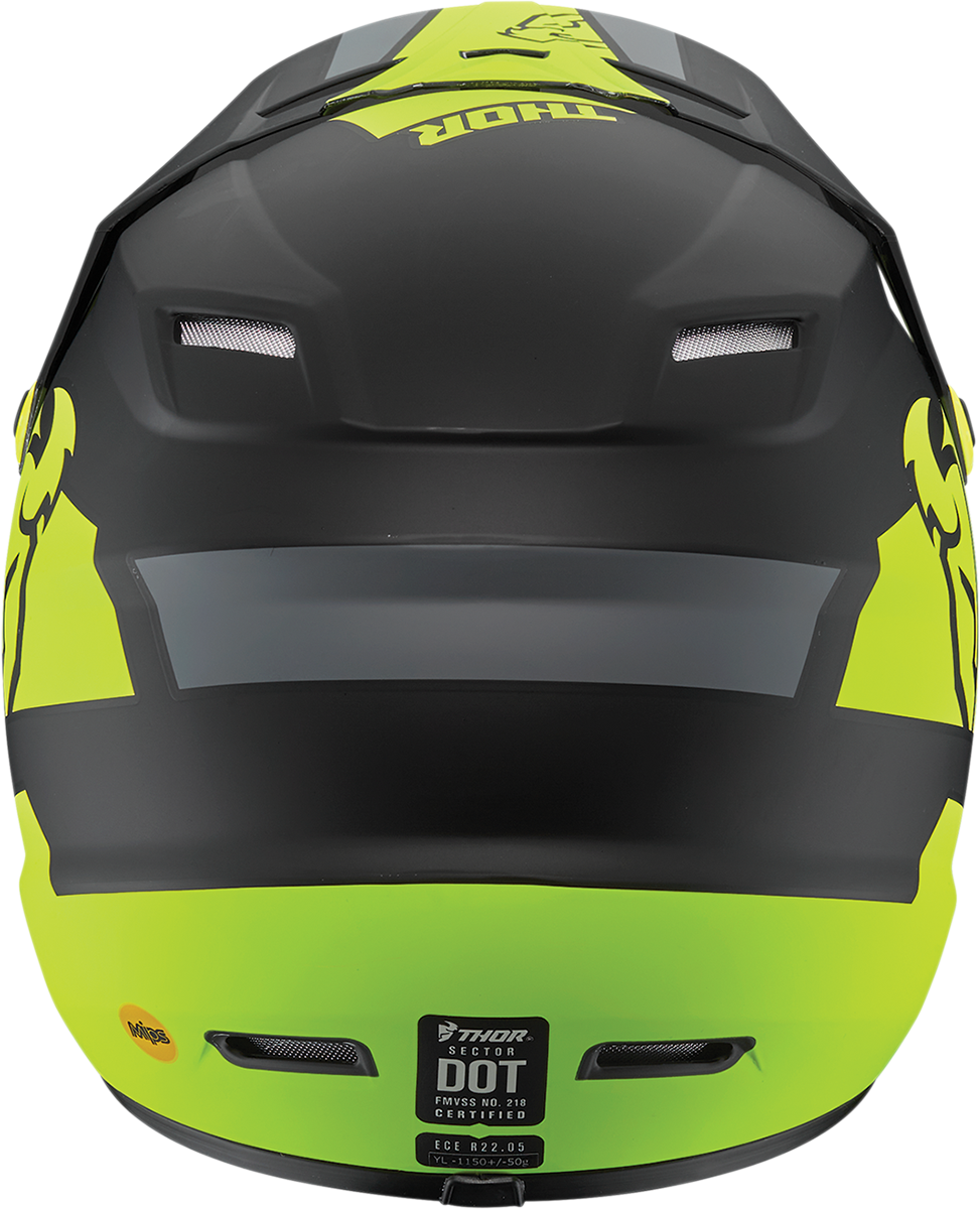Casco THOR Youth Sector - Split - MIPS - Ácido/Negro - Pequeño 0111-1356