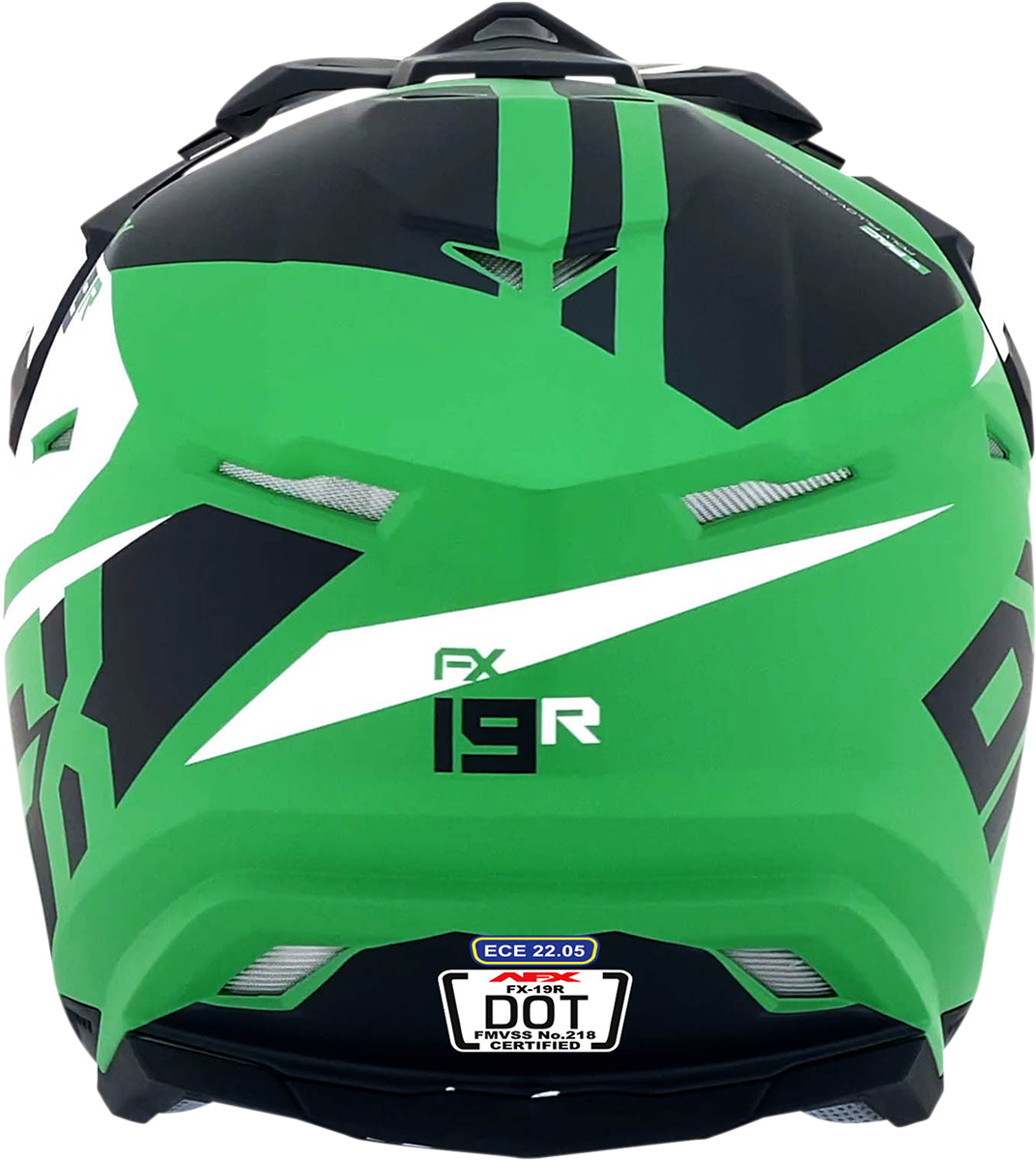 Casco AFX FX-19R - Racing - Verde mate - XL 0110-7081