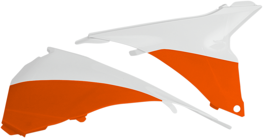 ACERBIS Airbox-Abdeckung - Weiß/Orange 2314291088