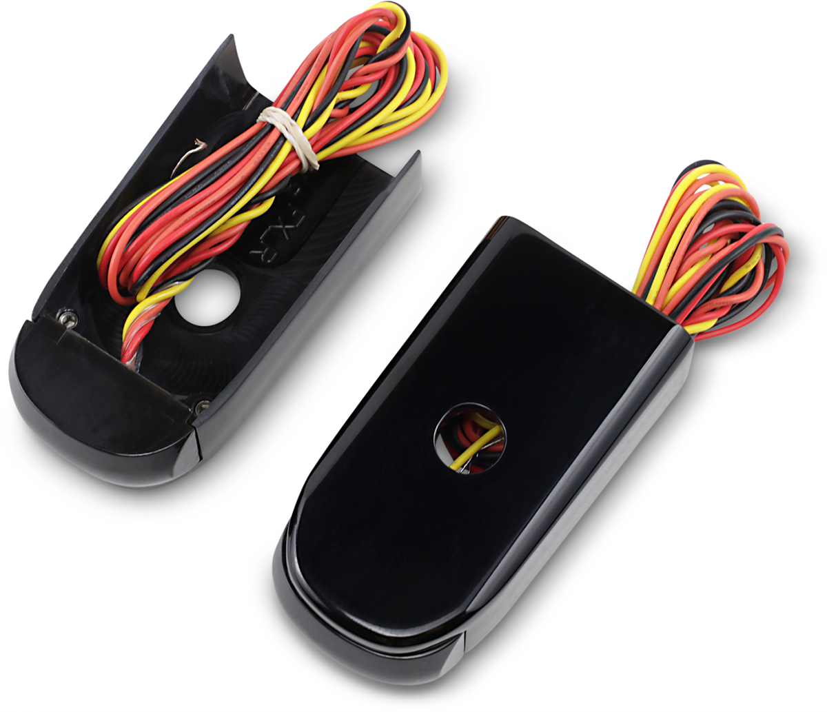 Luz LED ALLOY ART - Humo/Rojo Negro FXLR SSL-LG-2B