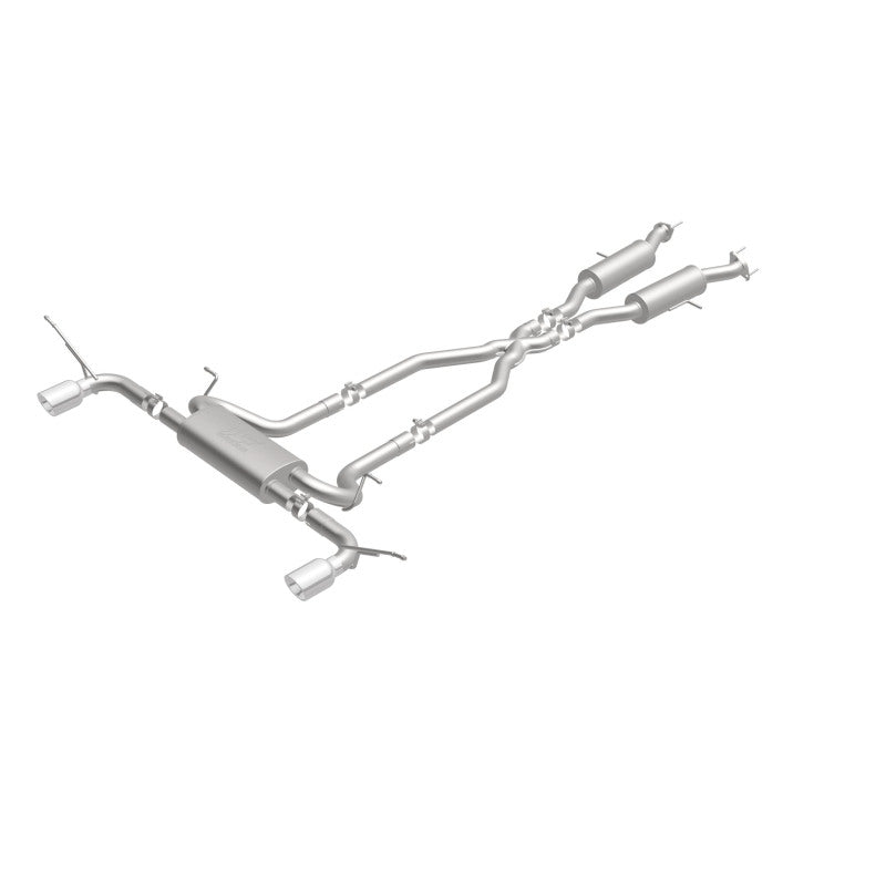 MagnaFlow Cat-Back SS 2.5in Dual Split Rear 4in Black Tip 11-16 Jeep Grand Cherokee 5.7L V8/3.6L V6 19216