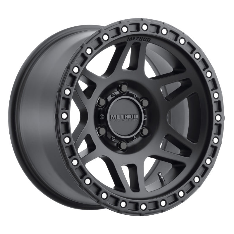 Method MR312 18x9 +18mm Offset 6x5.5 106.25mm CB Matte Black Wheel MR31289060518