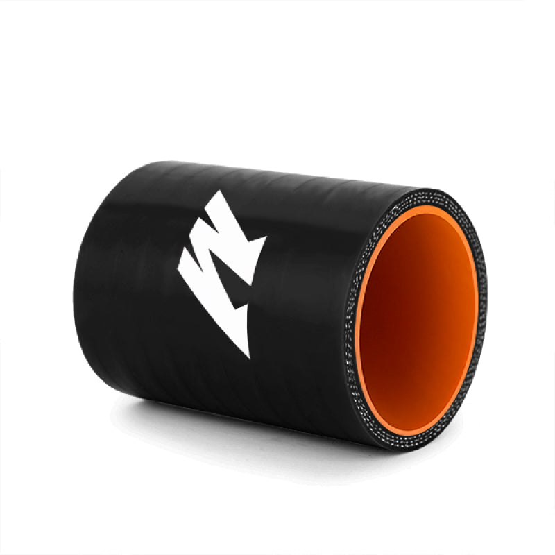 Mishimoto 2.0in Straight Coupler - Black MMCP-2SBK