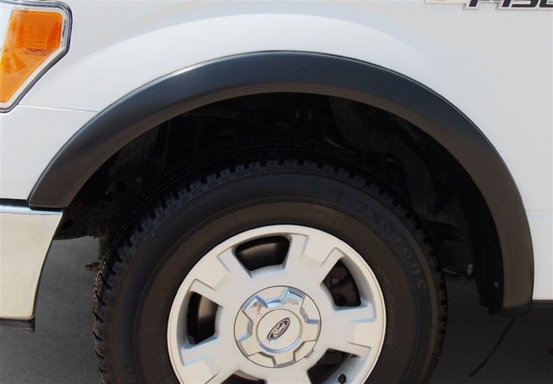 Lund 09-14 Ford F-150 (Excl Raptor) SX-Sport Style Smooth Elite Series Fender Flares - Black (4 Pc.) SX312S