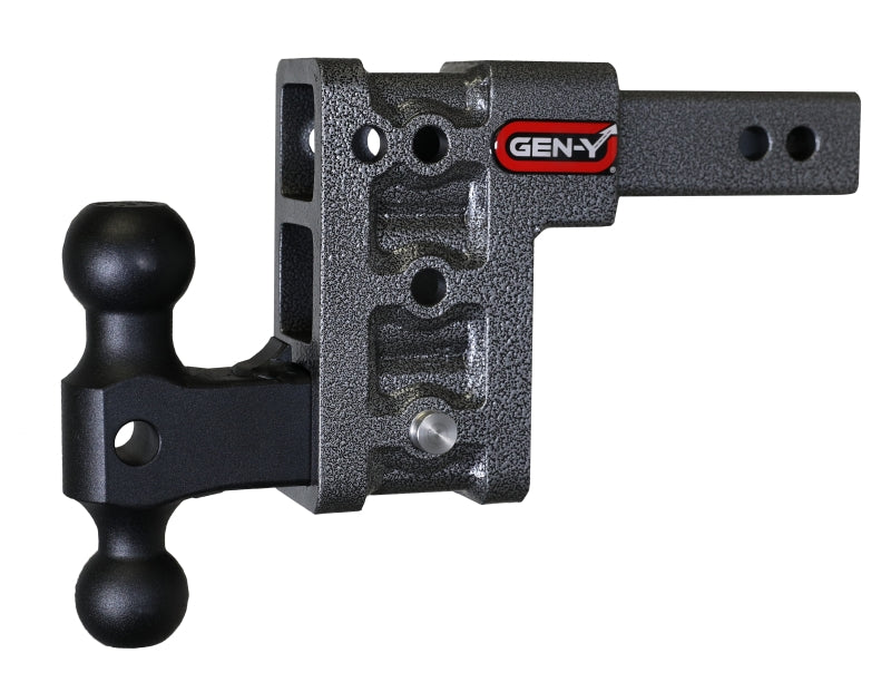 Gen-Y Mega Duty 2in Shank 5in Drop 2K TW 16K Hitch w/GH-051 Dual-Ball GH-513