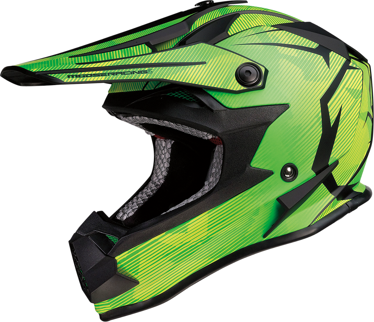Casco MOOSE RACING FI juvenil - Agroid Camo - MIPS® - Amarillo/Verde - Mediano 0111-1524