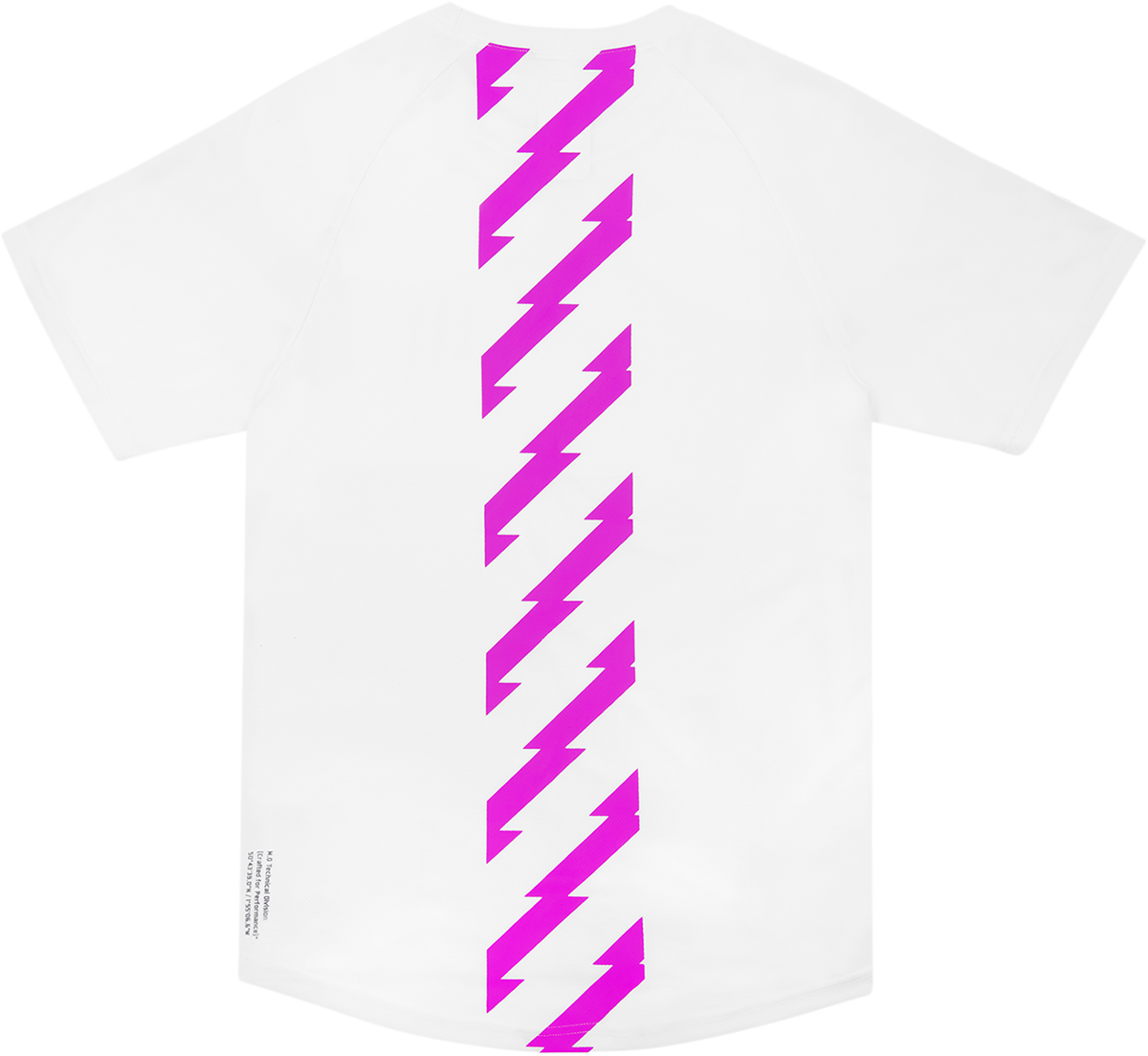 MUC-OFF USA Riders Short-Sleeve Jersey - White - Large 20483