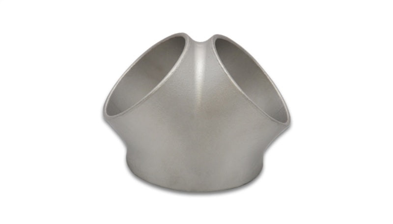 Vibrant 2-1 SS Merge Collectors (3in ID Inlet x 2 2.5in ID Outlet) - Sold Individually 11743