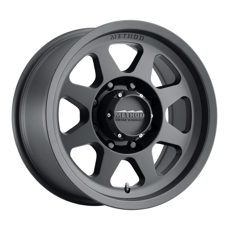 Method MR701 17x9 -12mm Offset 8x6.5 130.81mm CB Matte Black Wheel MR70179080512N