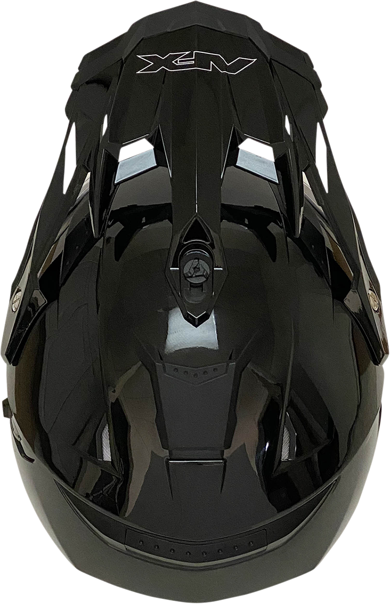 AFX FX-41DS Helm - Schwarz glänzend - Groß 0110-3745