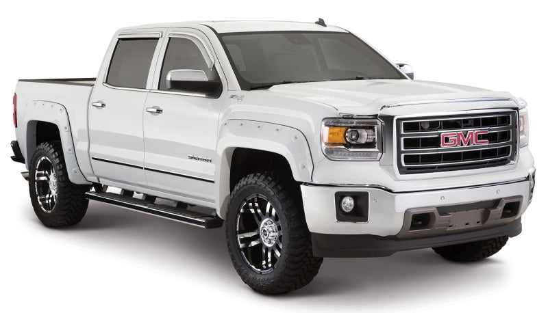 Bushwacker 16-18 GMC Sierra 1500 Boss Pocket Style Flares 4pc - Black 40976-02